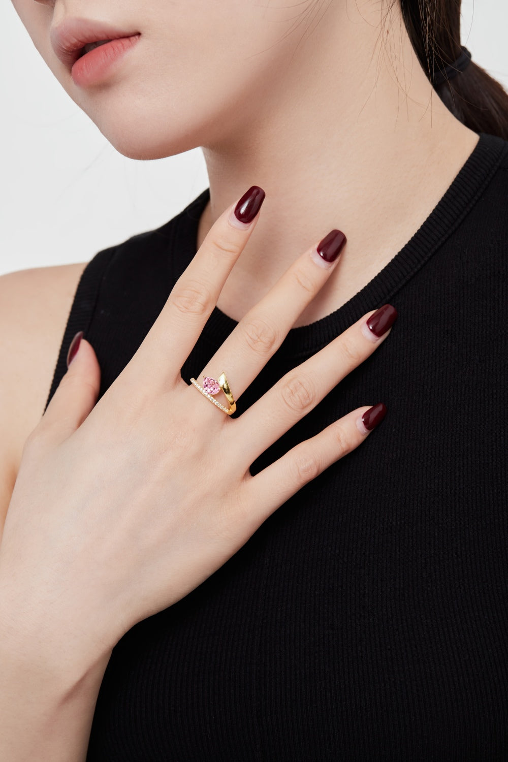 Cheeky Ring / Gold Soft Pink
