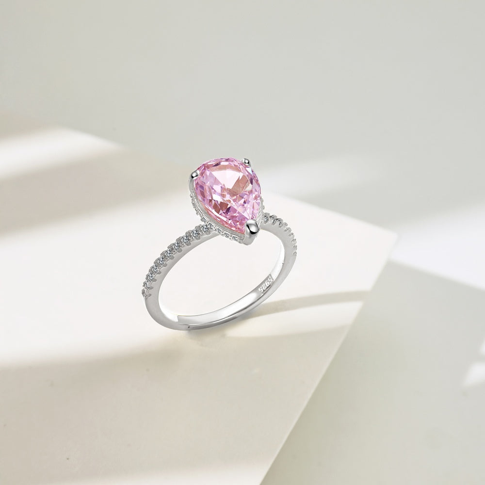 Daydream Ring / Silver Soft Pink