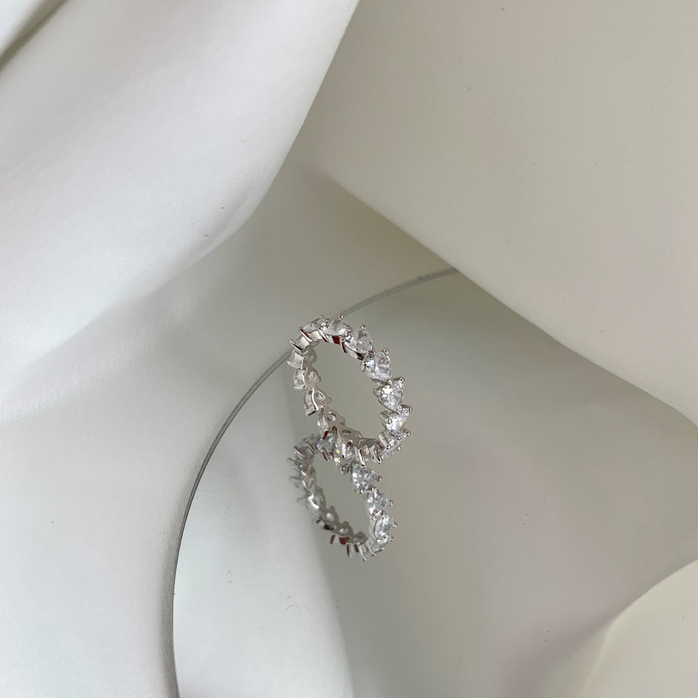 Heart of Eternity Ring