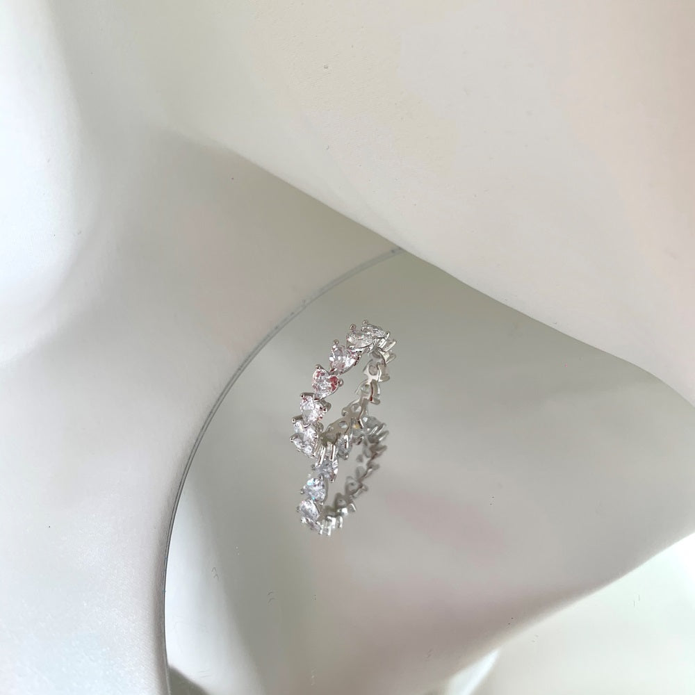 Heart of Eternity Ring