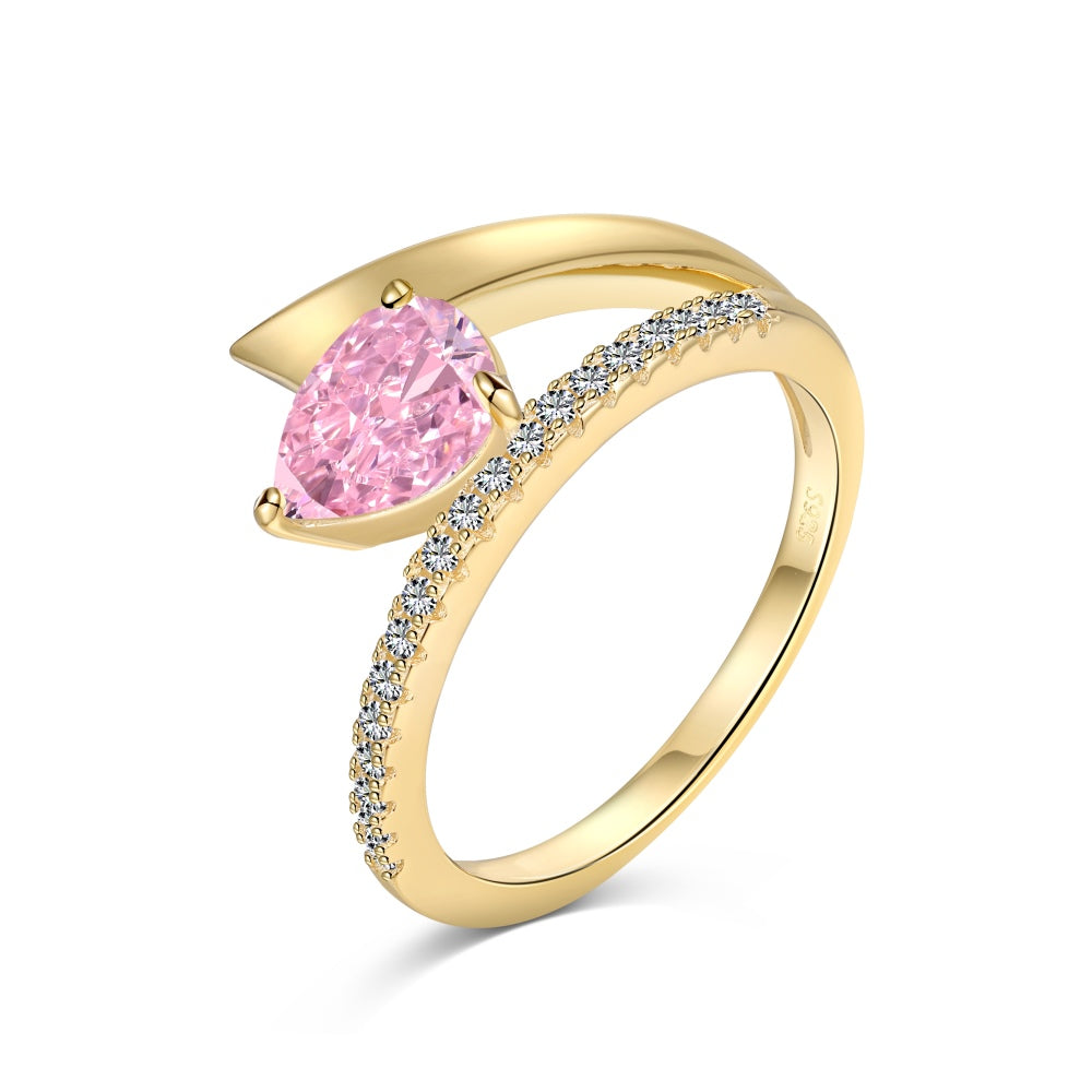 Cheeky Ring / Gold Soft Pink