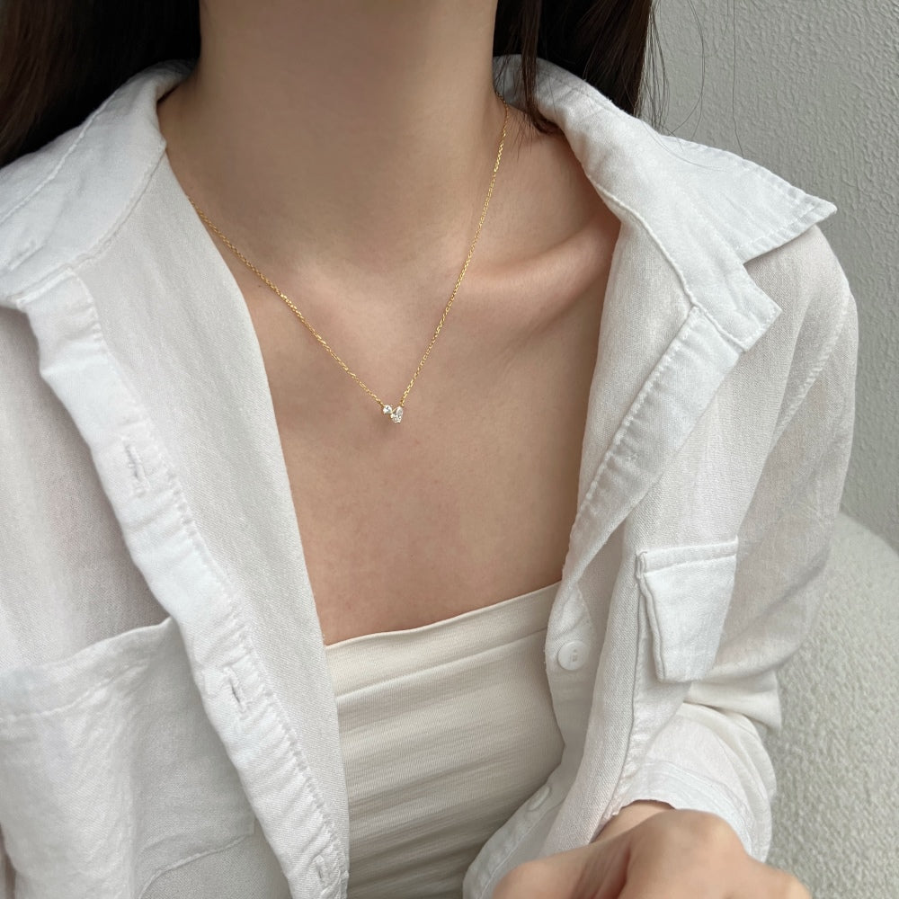 Toi et moi Necklace Petite