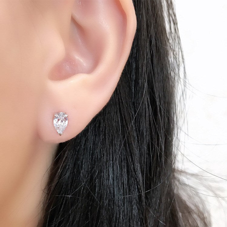 Daydream Earring / Silver Clear