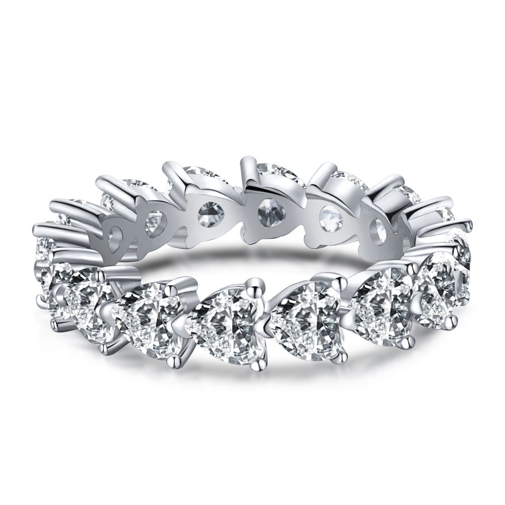 Heart of Eternity Ring