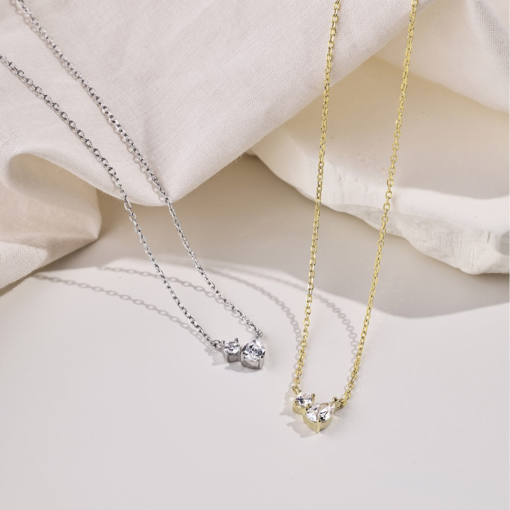 Toi et moi Necklace Petite