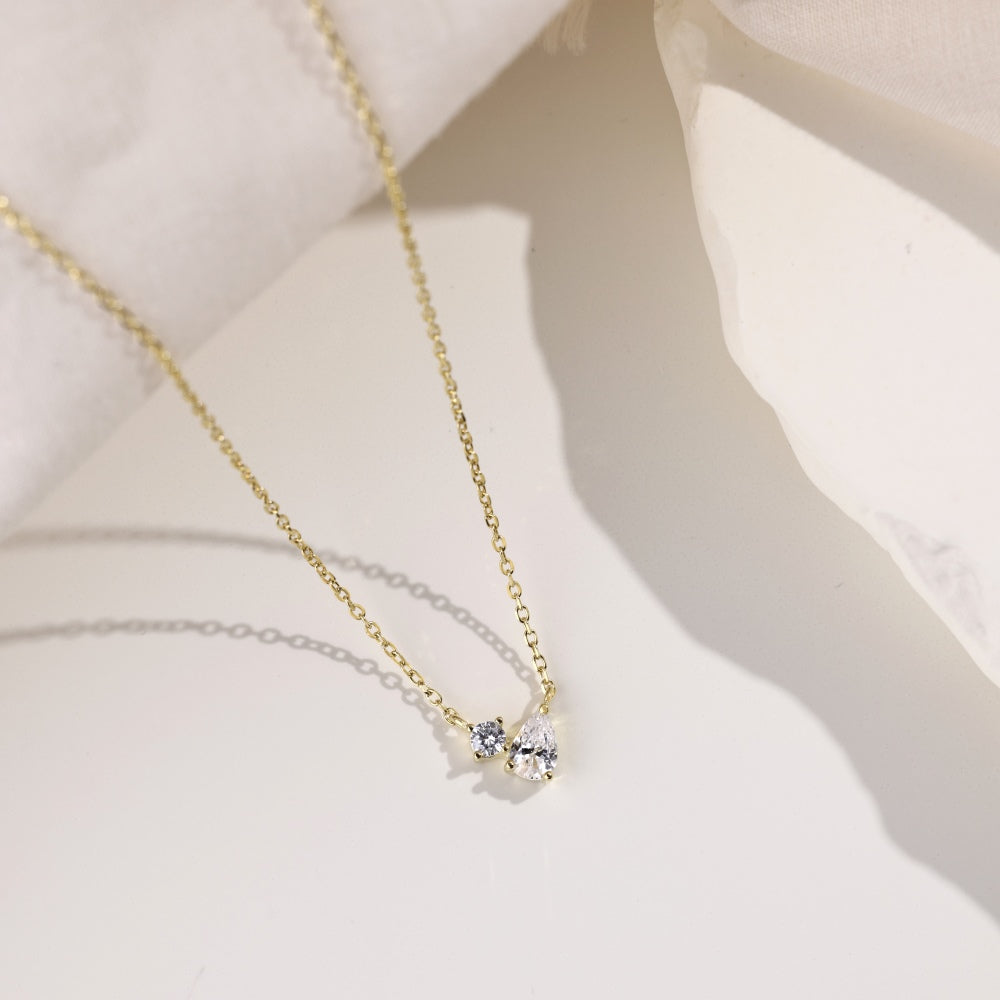 Toi et moi Necklace Petite
