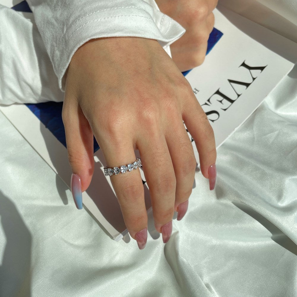 Heart of Eternity Ring