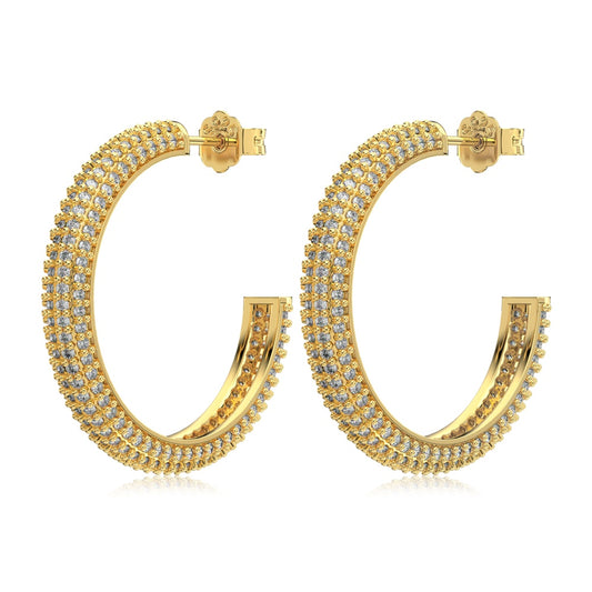 Gold Hoop Large