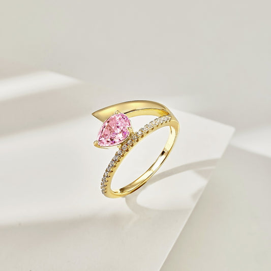 Cheeky Ring / Gold Soft Pink