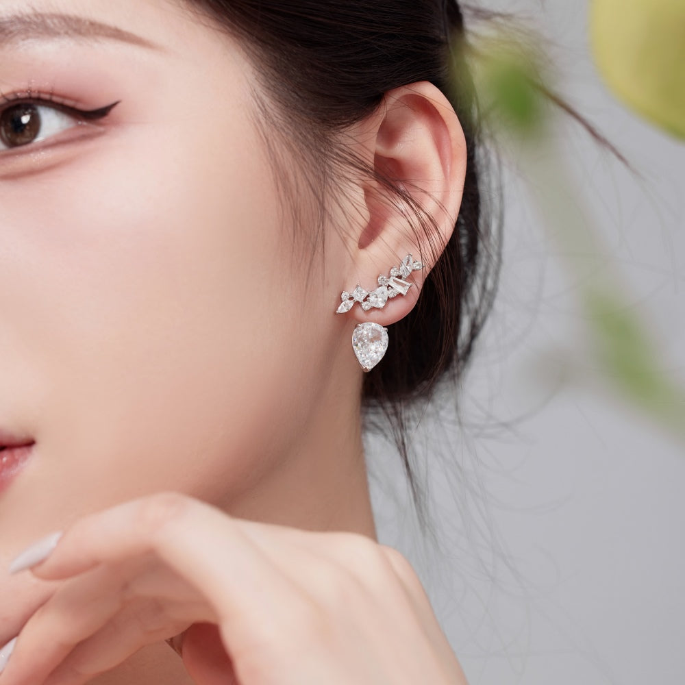 Daydream Jacket Earring / Silver