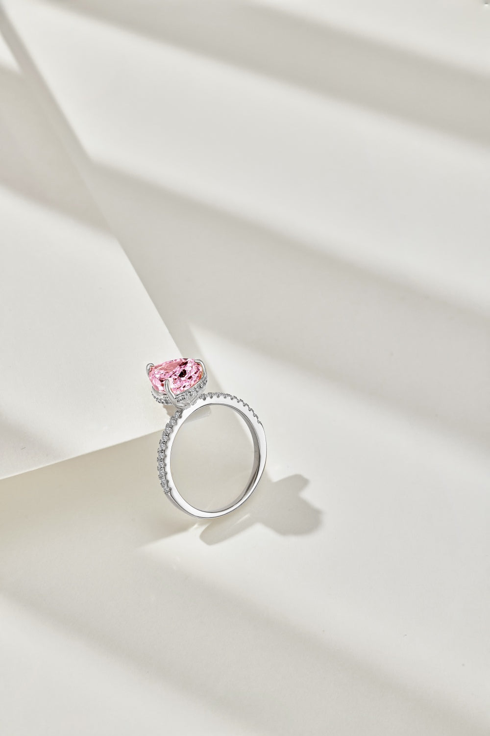 Daydream Ring / Silver Soft Pink