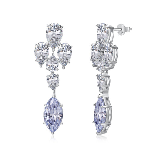 Statement Piece One Clear & Baby Blue