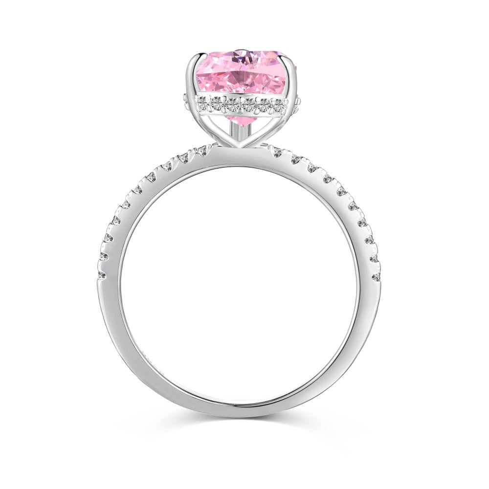 Daydream Ring / Silver Soft Pink