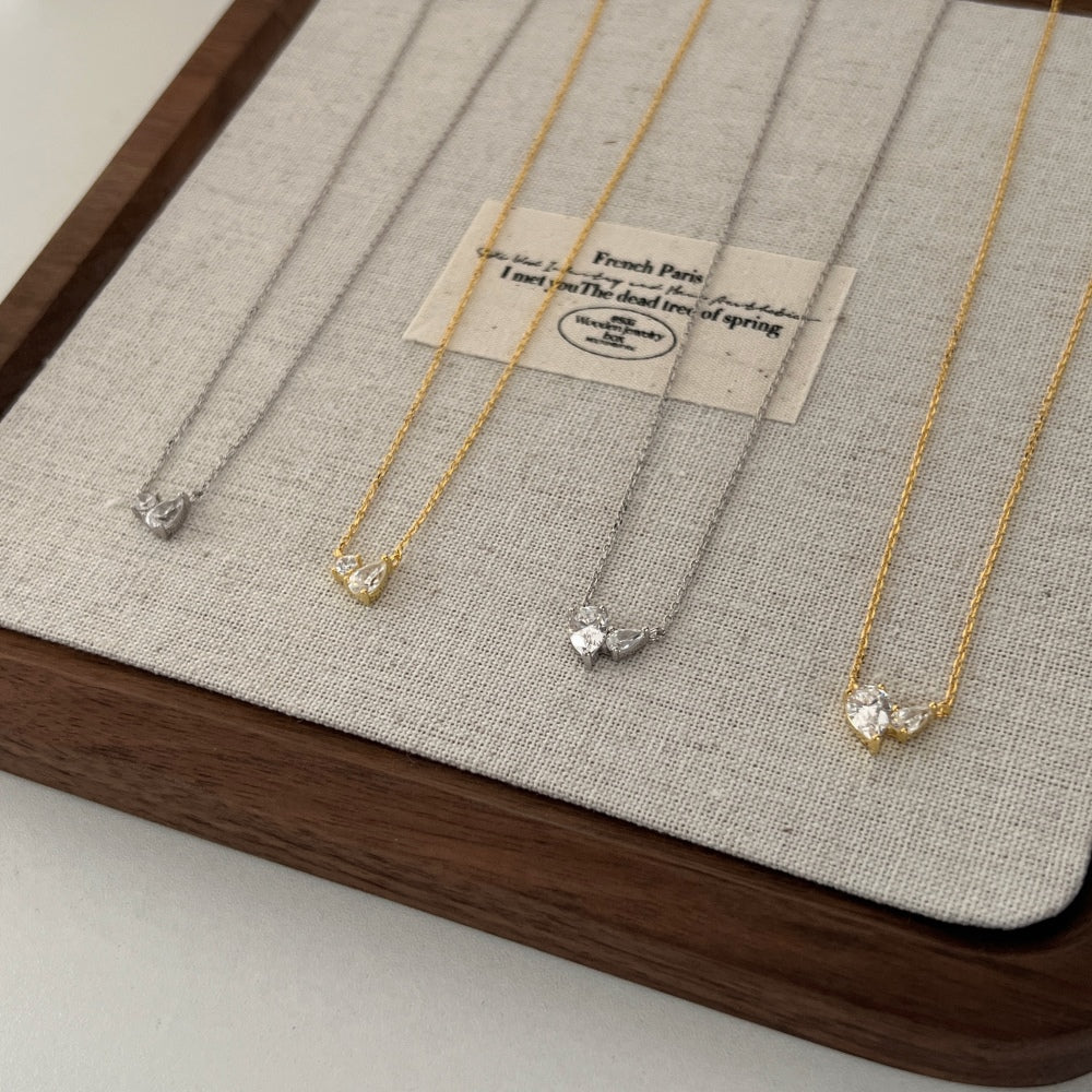 Toi et moi Necklace Petite