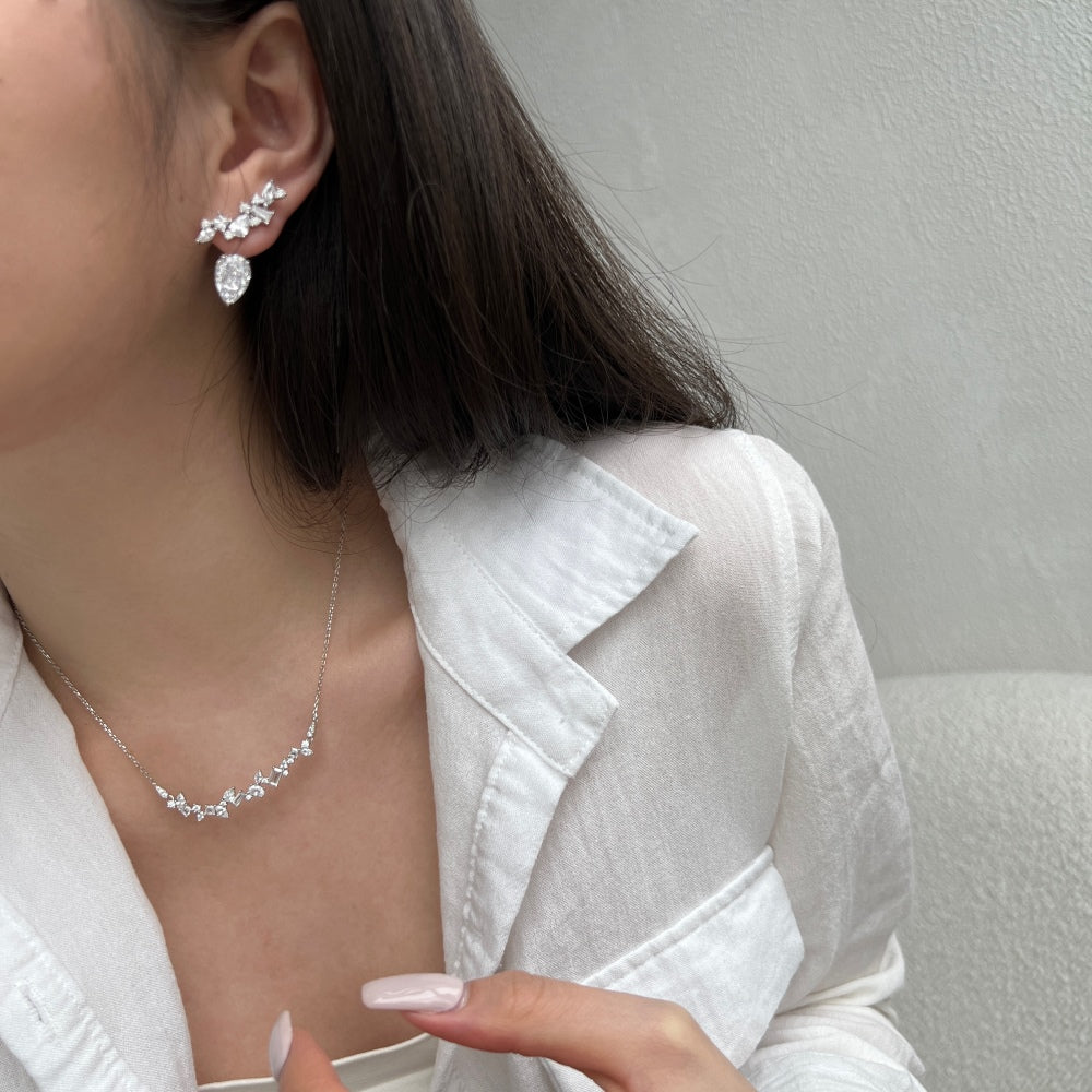 Daydream Jacket Earring / Silver