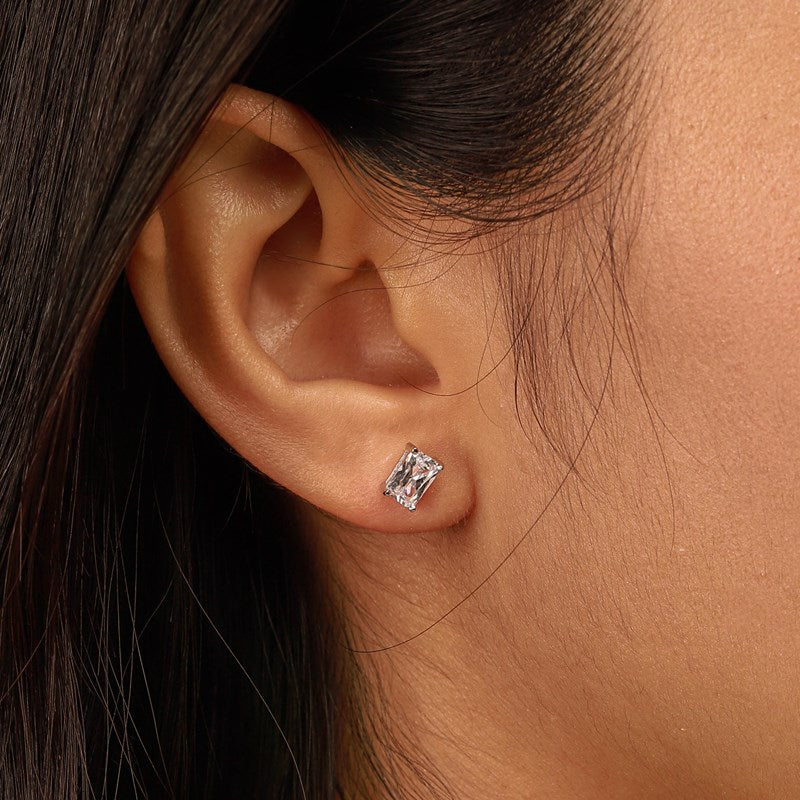 Classic Rectangular Ear Stud